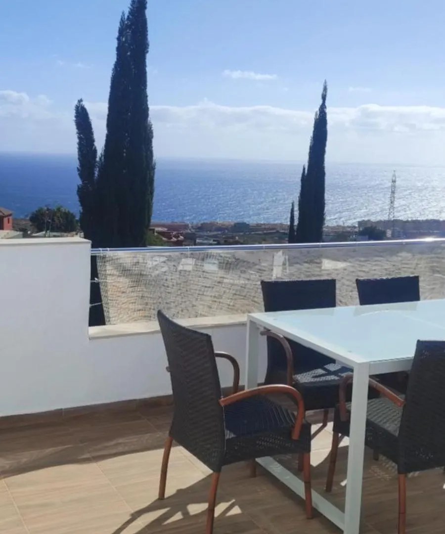 Luxury Villa Sea Views Heated Pool Private Jacuzzi Wifi Bbq Parking Tennis Court Candelaria