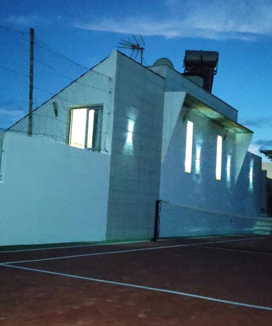 Luxury Villa Sea Views Heated Pool Private Jacuzzi Wifi Bbq Parking Tennis Court Candelaria
